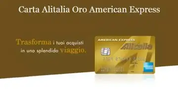 Carta American Express Alitalia Oro: acquista e viaggia in tutto il mondo