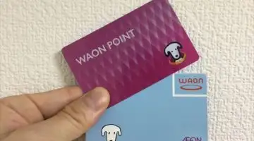 イオンカードWAON一体型