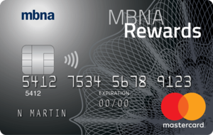 Get your MBNA Platinum Credit Card
