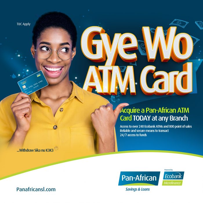 Ecobank Pan-African Card is perfect for you