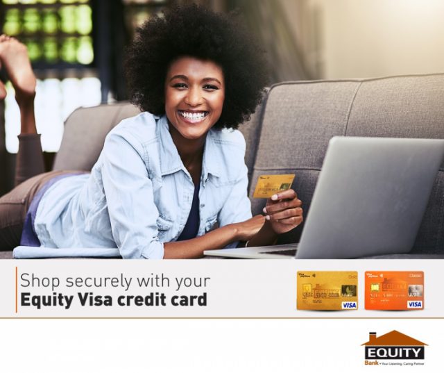 Equity Visa Gold: Shop securely