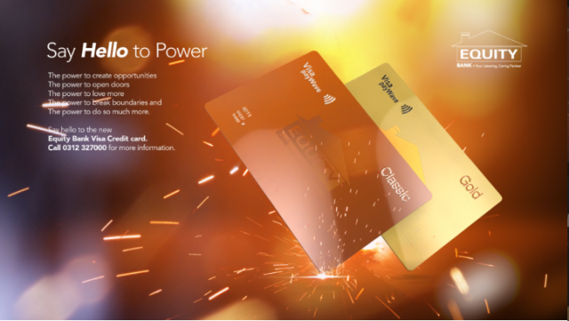 Say Hello to Power with a Equity Visa Classic