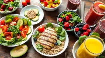 Receitas saudáveis para emagrecimento: pratos leves e nutritivos