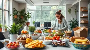 Alimentação saudável no trabalho