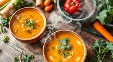 Receitas de sopas nutritivas para  emagrecimento