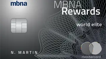 MBNA Rewards World Elite Mastercard: Premium Benefits Guide