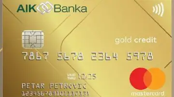 AIK Banka mastercard gold